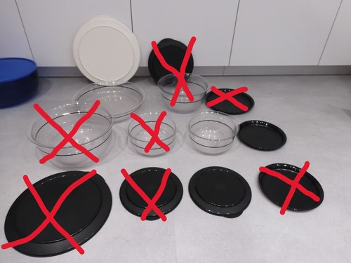 Konvolute tupper tupperware - tupper,