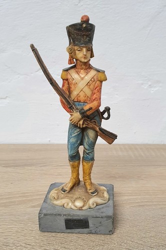 Vintage napoleonischer soldat - napoleonischer,
