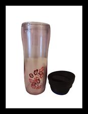 **Neuer** Shuyao Thermobecher /Teamaker / Teebecher   rosa mit Blumen