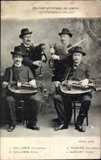 Ak Französische Musiker