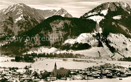 Hindelang panorama - hindelang,