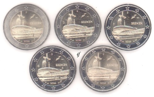 Deutschland brd 2 euro - deutschland, 5