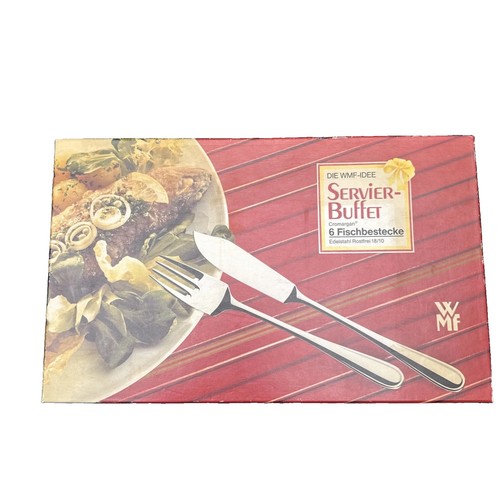 Fischbesteck set wmf cromargan - set,