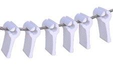 Klemmhaken / Laufhakenstopper