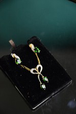 Gold Set mit Turmalin und