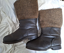 alte Filzstiefel Knobelbecher Stiefel Winterstiefel Werhmacht 2. WK  42 43 44
