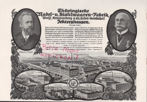 Ichtershausen werbung 1916 - werbung,