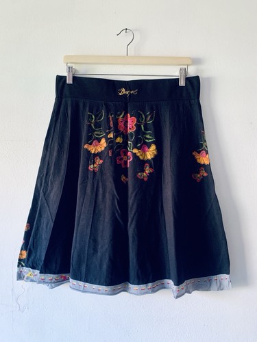 Desigual black floral - desigual,