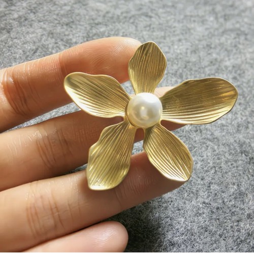 Brosche anstecknadel blüte - anstecknadel,