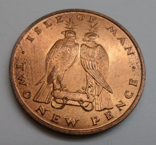 Isle man new pence - isle, of