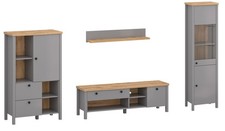 Wohnwand Anbauwand Melini