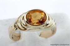 Topas Ring 8k 333 er Gelb Gold