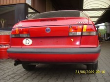 Stoßstange / Stossfänger Hinten Saab 900 2.0i 900 II / YS3D Farbe ROT Coupe