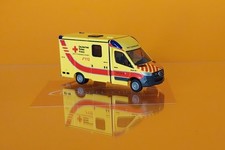 Rietze 76134 MB Sprinter 2018 System Strobel RTW DRK KV Merseburg-Querfurt 1:87