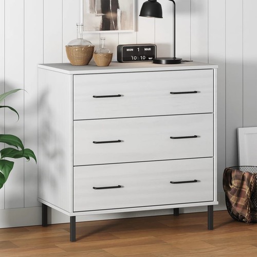 Sideboard weiß 77x40x79 - sideboard,
