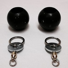 Schwarze Poi / Fire Poi Griffe