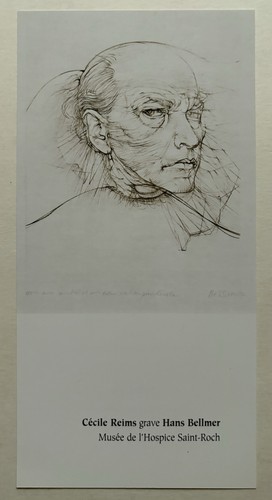 Hans bellmer einladungskarte - bellmer,