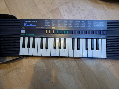 Casio tonebank keyboard - casio,