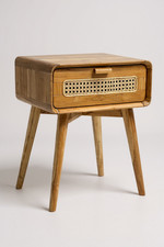 Rattan beistelltisch - rattan,