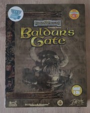 Baldurs Gate Forgotten Realms PC Big Box Deutsch Game 90er Vintage Rollenspiel