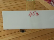 PLEXIGLAS® Milchglas Acrylglas Indirekte Beleuchtung LED Blende 45% FL24+b