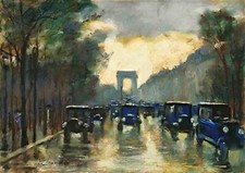 Lesser Ury - Champs-Elysees