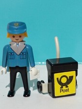 PLAYMOBIL FIGUR ALTER POSTBOTE 3309 POST DHL POSTWAGEN