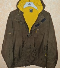 Nike Vintage Winterjacke mit Fleece innen Gestickt Kordel Gr.XL Sehr Gut Ski 