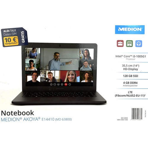 Medion akoya e14410 intel core - medion,