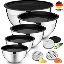 5er set Edelstahl Schüssel
