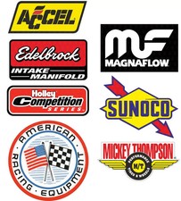 7x USA Vintage Aufkleber Hot