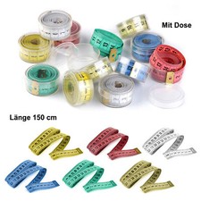 Schneidermaßband 150cm + Dose