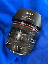 Canon Ultrasonic 8-15mm EF L 1:4 L USM Fishauge Fisheye Objektiv #E