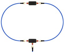 YouLoop Portable Passive Magnetic Loop Antenne für HF u. VHF f. AIRSPY / RTL-SDR