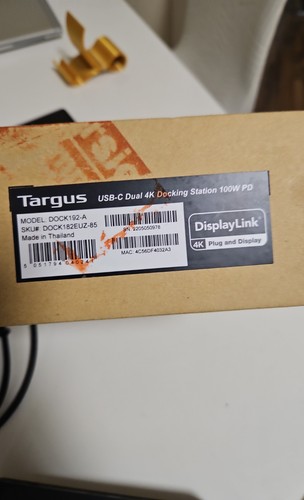 Targus usb universal dv4k - targus, usb-c