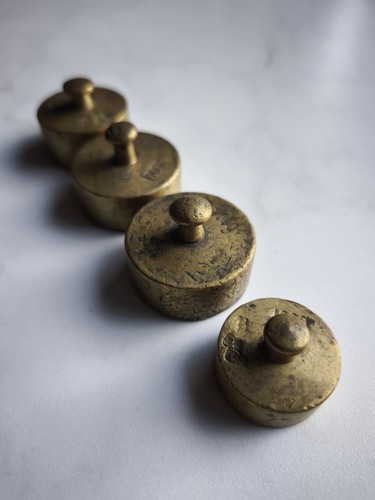Gewichte messing konvolut - gewichte,,