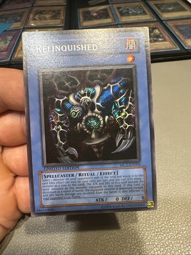 Oh relinquished - yu-gi-oh,