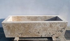 Travertin trog pienza 5 - trog,