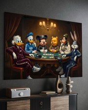 Dagobert Duck Leinwand Bild