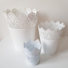 3 x Ikea SKURAR Blumentopf