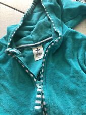 leela cotton 74/80 Kapuzenjacke GOTS Kinderkleidung