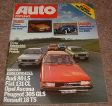 Auto Zeitung 11/79 Renault 30