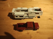 Blue Brixx 104319 - Pick Up mit Wohnauflieger