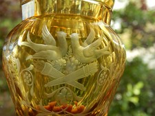 Vase Biedermeier facettiert