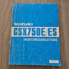 Original Suzuki GSX 750 E ES Werkstatthandbuch Reparaturanleitung 11/1990