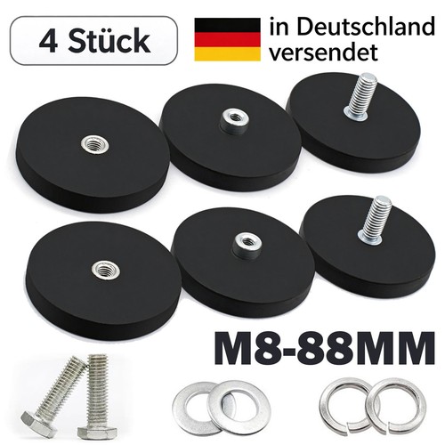 Neodym magnete gummiert bis - 4x,