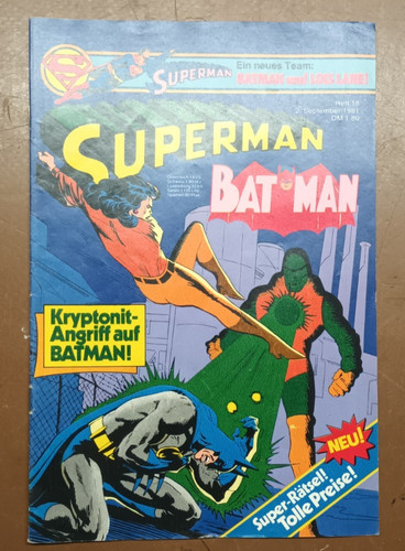 Superman und batman heft - superman,