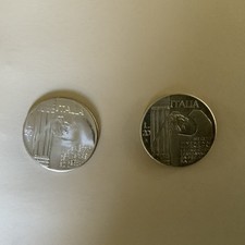 Moneta 20 Lire Regno D'Italia Benito, Silbermünze