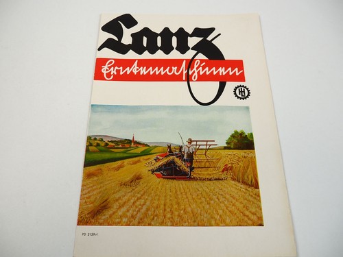 Lanz erntemaschinen prospekt - lanz,