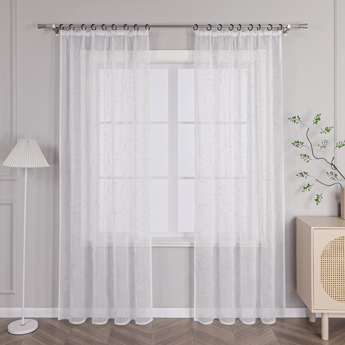 Transparent gardinen stores - transparent,